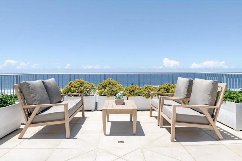 Noosa winter getaways accommodation with sunny balcony.