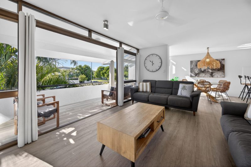 Palmview Retreat Noosa Boho Living Room